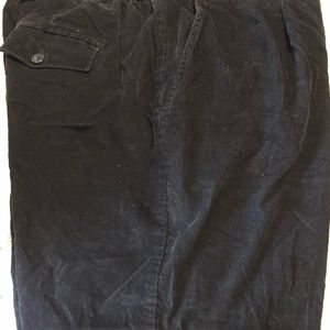Dress Barn black corduroy pants